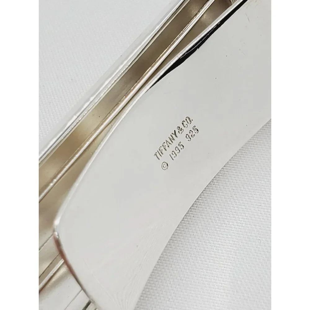 Tiffany & Co Sterling Silver 925 1995 Atlas Groove Money Clip